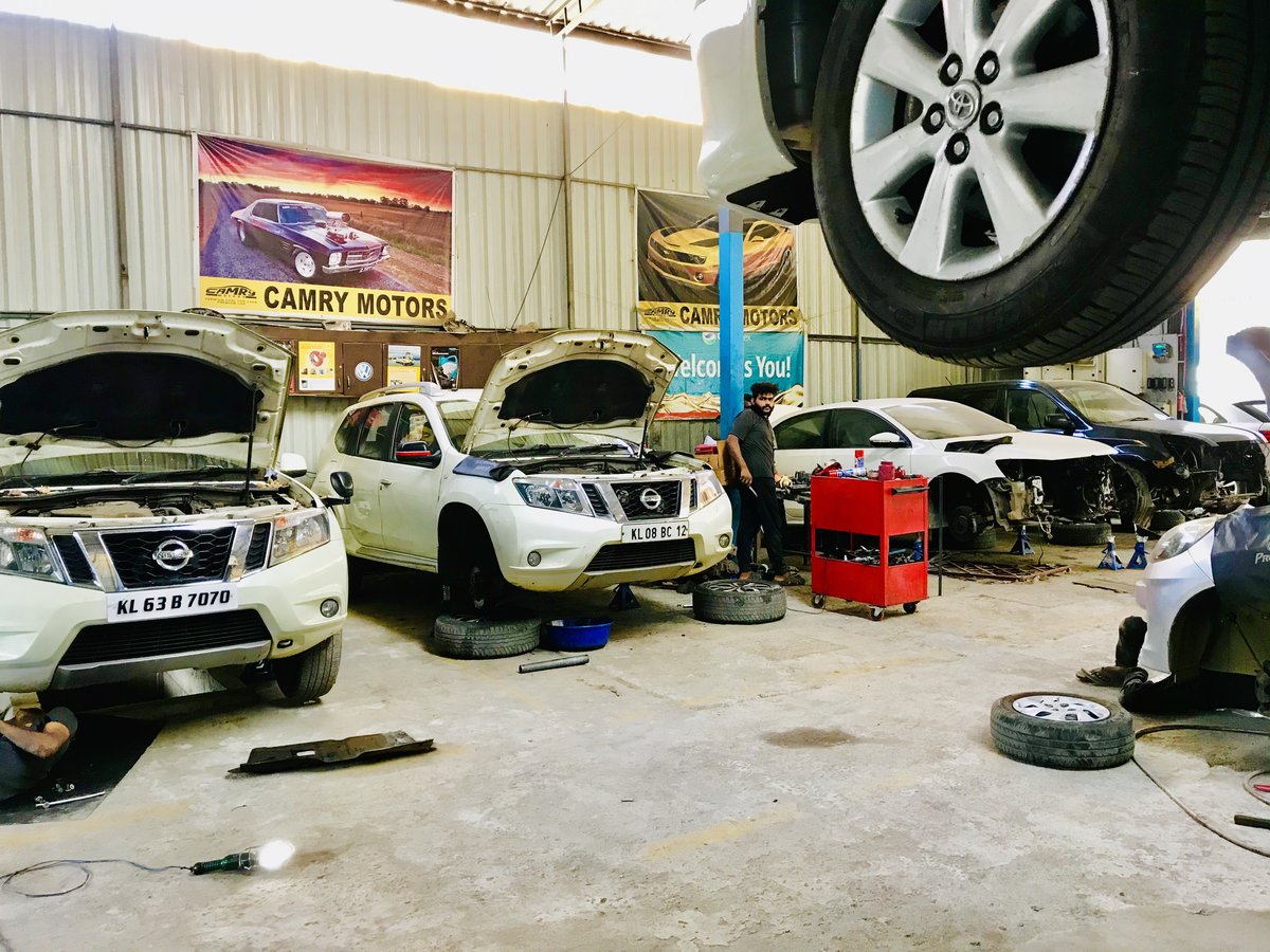 Engine repair and mechanical work at Camry Motors